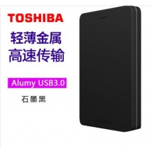东芝 CANVIO Alumy 1TB（黑）移动硬盘