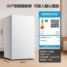 容声(Ronshen)单门95升迷你小型电冰箱 一级能效BC-95KT1