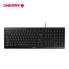 樱桃（CHERRY）STREAM有线键盘 轻音办公 十大功能按键