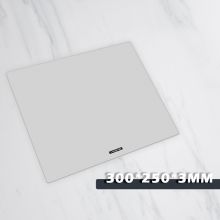 安普康(AMPCOM)翼蛇布面锁边小号鼠标垫 300*250*3mm灰白色