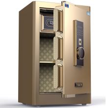虎牌保险柜指纹密码WiFi保险箱 60土豪金 （触控密码）