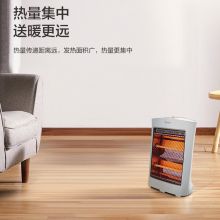 美的取暖器 小太阳 HPW08D 钛钢灰 台式