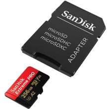 闪迪256GB TF（MicroSD）存储卡 U3 C10 V30 A2 4K 极速170MB/s