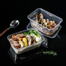 美厨饭盒 外带盒 1000ml带盖50只装MCFT043