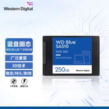 西部数据（WD) 250GB SSD固态硬盘 SA510 SATA Blue系列 读写 