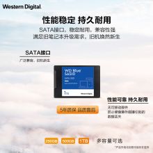 西部数据（WD) 250GB SSD固态硬盘 SA510 SATA Blue系列 读写 