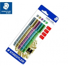 施德楼(STAEDTLER)马克记号笔金属色5色套装 8323-S BK5
