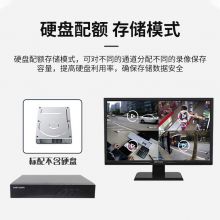 海康威视 DS-7816N-R2/16P录像机H.265编码带POE供电16路 2盘位不含硬盘1个装