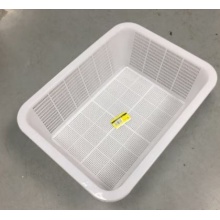 庆隆源 大号塑料筐 加厚加密密眼收纳框 43*31*15cm