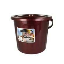 智汇 15L 塑料圆形废茶水桶
