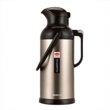 施美乐 印象京都不锈钢热水瓶玻璃内胆保温瓶 3200ML（金色）