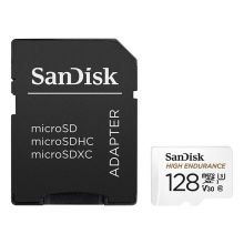 闪迪 128GB TF（MicroSD）存储卡行车记录仪安防监控专用内存卡 SDSQQNR-128G-ZN6IA