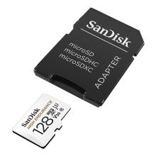 闪迪 128GB TF（MicroSD）存储卡行车记录仪安防监控专用内存卡 SDSQQNR-128G-ZN6IA