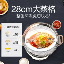 苏泊尔 电蒸锅多功能锅家用电热锅三层 13L可定时 ZN28YK807