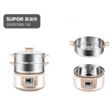 苏泊尔 电蒸锅电煮锅多用途锅分体式可拆洗 ZN28YC808-130