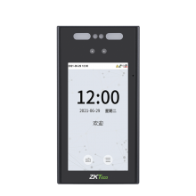 中控（ZKTECO）人脸识别门禁一体机考勤机黑色 xface700