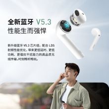漫步者 LolliPods 2022版真无线蓝牙耳机 白色