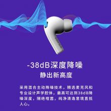 漫步者 LolliPods Pro真无线降噪蓝牙耳机 雪映白