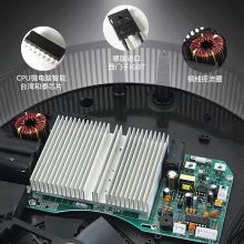 科创奇 电磁炉商用方4头电磁炉 3500W+不锈钢高功效