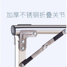 枫尚 不锈钢晒衣架长度1.3-2m加高1.4m  3320G 