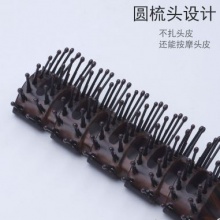 印之源造型排骨梳美发卷发梳CK-818梳九排梳子按摩梳吹发造型梳子