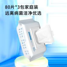 佳佰 75%酒精湿巾 80片装
