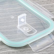 耐热玻璃饭盒便当盒玻璃碗可微波炉加热专用饭盒密封保鲜盒微波炉 圆大中小三件套