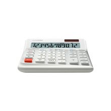 卡西欧(CASIO)大型办公计算器DE-12E 3°人体工学 阶梯按键