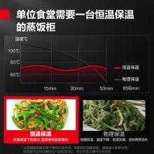 德玛仕 蒸饭柜商用电热蒸饭车 12盘记忆菜单电脑款 KZ-125D 380V