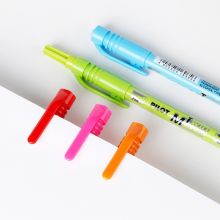 百乐(PILOT)彩色速干油性小双头记号笔十二色套装 SCA-TM-12S