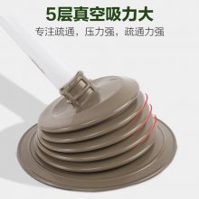 茶花 强力马桶疏通器通马桶神器皮搋子通下水道地漏水槽水拔子揣子 4321*