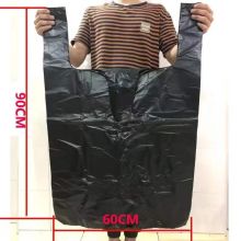 大号背心式黑色手提塑料袋 60*90cm 