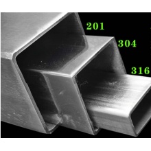 304不锈钢加厚方管矩形方管 3*3cm 壁厚2mm 2米/根