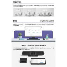 罗技 CC4000e 商务高清音视频系统4K USB免驱5倍无损变焦120度大广角