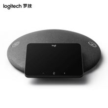 罗技 GATHER 四合一智能音频系统 小飞碟 360度全指向麦克风 四合一智能音频系统