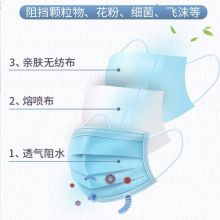 一次性使用医用外科口罩（蓝色）10只/袋*200袋/箱