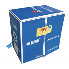 拓贸隆 网线超五类4对非屏蔽网线数据电缆 T-5008