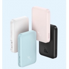 倍思 苹果磁吸充电宝10000毫安时MagSafe无线快充20W适用iPhone14 