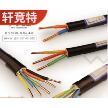 轩竞特 电线电缆 ZR-YJV5*6足米足平方