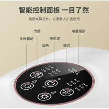 奥克斯 手部按摩器腱鞘手掌腕手指按摩 360°全包裹气囊按摩 恒温热敷 多功能按摩 BR-S50