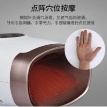 奥克斯 手部按摩器腱鞘手掌腕手指按摩 360°全包裹气囊按摩 恒温热敷 多功能按摩 BR-S50