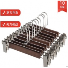 洁比世 裤架 30.5*15cm 木 10支/组