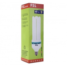 佛山照明 T5节能灯 4U-45W-E27大螺口白光 单支装