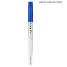 日月 水银体温计婴儿腋下老式体温计家用玻璃体温计口腔温度计成人测量体温 1支装-三角体温计