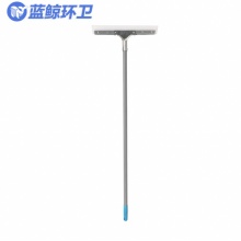 蓝鲸环卫 硅胶刮 刮水器地板刮子刮刀大号拖把钢硅胶推水挂卫生间酒店 刮水拖把 
