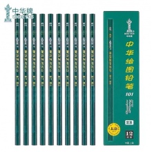 中华 2B铅笔 12支