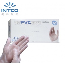 英科医疗 PVC检查手套100只装 L码