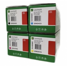 利盟 20N3HC0 硒鼓/碳粉盒 适用于CS331、CX331彩色打印机 蓝色（高容4500页）