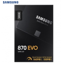 三星 500G SSD固态硬盘 SATA3.0接口 870 EVO MZ-77E500B