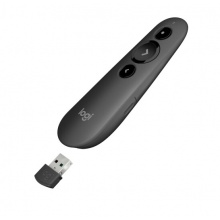 罗技 Logitech R500 激光笔 翻页笔 无线蓝牙双连 Mac iOS兼容 石墨黑